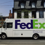 FedEx ground delivery truck